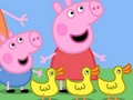 Игра Колекция пъзели за прасета Peppa  онлайн