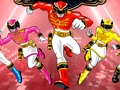Игра Памет на Power Rangers  онлайн