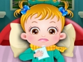 Игра Бебешката леска боледува  онлайн