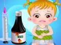 Игра Грижа за стомаха на бебето леска  онлайн