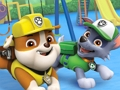 Игра PAW Patrol: Изграждане на детска площадка за кученцата  онлайн