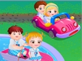 Игра Бебешка леска научава превозни средства  онлайн