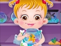 Игра Бебешка леска златни рибки  онлайн