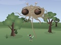 Игра Летящо спагети чудовище  онлайн