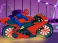 Игра Spiderman Moto Racer онлайн