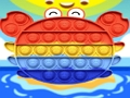 Игра Мозайката Pop It Crabs  онлайн