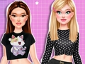 Игра Облечи се от училището на знаменитостите от дома  онлайн