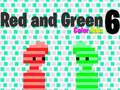 Игра Червен и зелен 6 цветен дъжд  онлайн