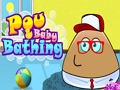 Игра Къпане на бебето Pou  онлайн