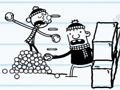 Игра Снежна битка на StickMan  онлайн