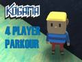 Игра Паркур за 4 играчи Kogama  онлайн