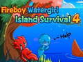 Игра Оцеляване на остров Fireboy Watergirl 4 онлайн