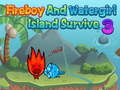 Игра Оцеляване на остров Fireboy Watergirl 3 онлайн