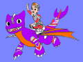 Игра Книжка за оцветяване Dragon Rescue Riders  онлайн