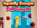 Игра Squidly Escape Fall Guy 3d онлайн