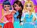 Игра Облекла за бални танци на BFF  онлайн
