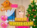 Игра Барби Winter Glam  онлайн