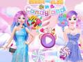 Игра Барби и Елза в Candyland  онлайн