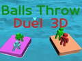 Игра Дуел за хвърляне на топки 3D  онлайн