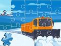 Игра Пъзел за зимни камиони  онлайн