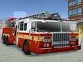 Игра Истински камион Fire Drive Sim  онлайн