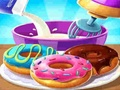 Игра Пекарна за приготвяне на сладки понички  онлайн