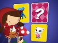 Игра Червената шапчица Съвпадение с карта с памет  онлайн