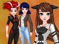 Игра Момиче с точки Нова ера  онлайн