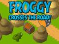 Игра Froggy пресича пътя!  онлайн