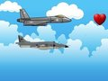 Игра Състезание с реактивен самолет  онлайн