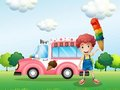 Игра Оцветяване на камиони за деца  онлайн