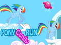 Игра Пони Candy Run  онлайн