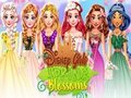 Игра Пролетни цветя на момичетата на Дисни  онлайн