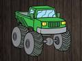 Игра Пъзел за камион Monster Truck  онлайн