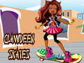 Игра Clawdeen кънки  онлайн