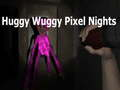 Игра Huggy Wuggy Pixel Nights онлайн