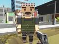 Игра Block Pixel Cop: Изработка на оръжие в света на разбойниците  онлайн