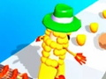 Игра Състезание с пуканки 3D  онлайн
