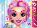Игра Бонбони за грим модно момиче  онлайн