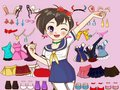 Игра Аниме Dress Up Mania  онлайн