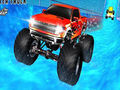 Игра Воден сърфист с вертикална рампа Monster Truck  онлайн