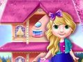 Игра Декорация на къща за кукли принцеса  онлайн