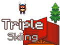 Игра Тройни ски 2D  онлайн