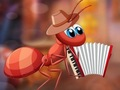 Игра Бягство от червена мравка на менестрел  онлайн