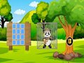 Игра Спасете Panda Explorer  онлайн