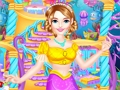 Игра Русалка Морска къща Почистване и декориране  онлайн