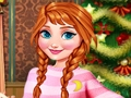 Игра Дизайн на коледен пуловер Anna Frozen  онлайн