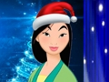 Игра Облечи коледен пуловер Fa Mulan  онлайн