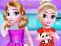 Игра Сестрите готвят бисквитки  онлайн