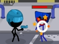 Игра Stickman срещу Poppy Army  онлайн